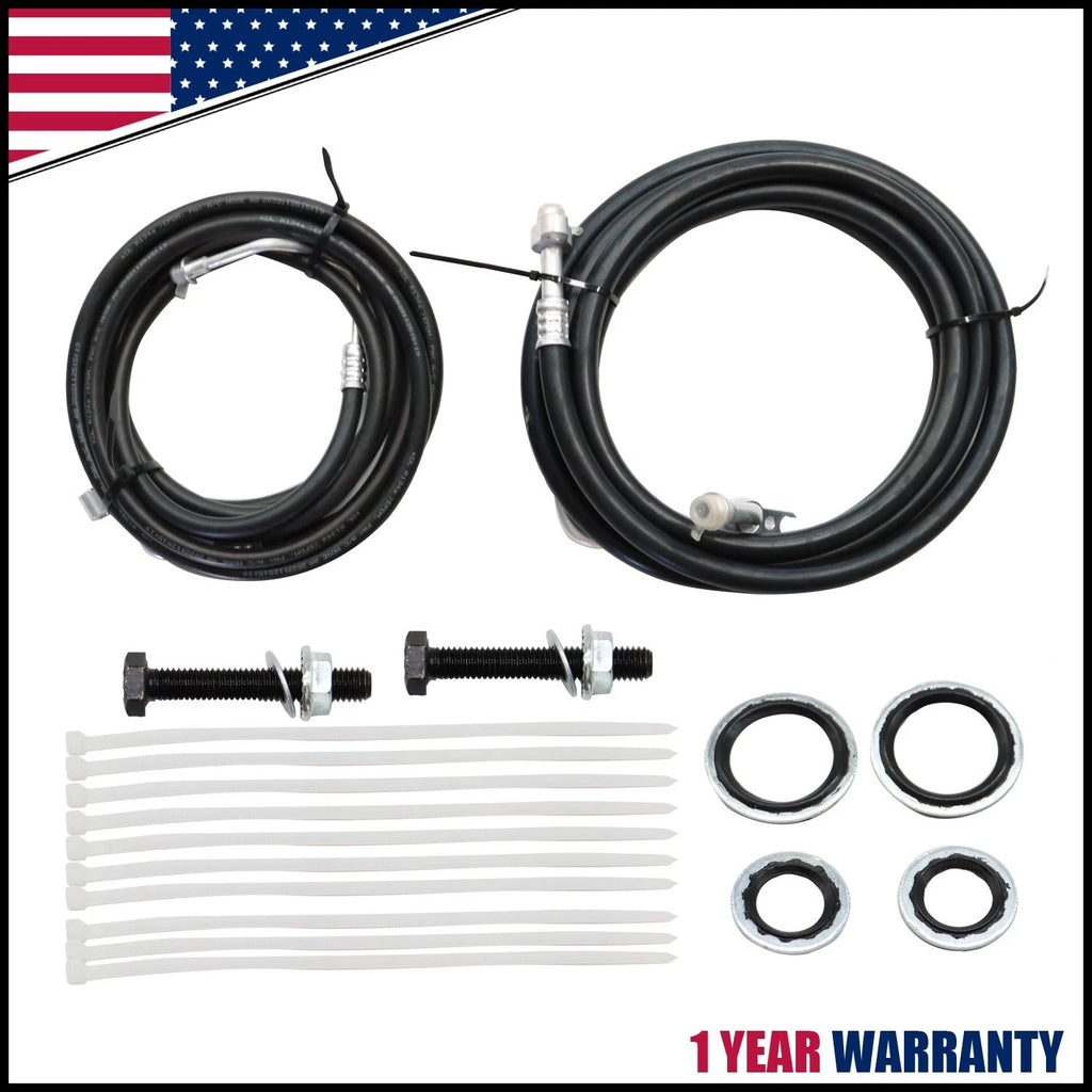 Set of 2 Rear AC Lines for Chevy Suburban GMC Yukon XL (2007–2014) SU33468