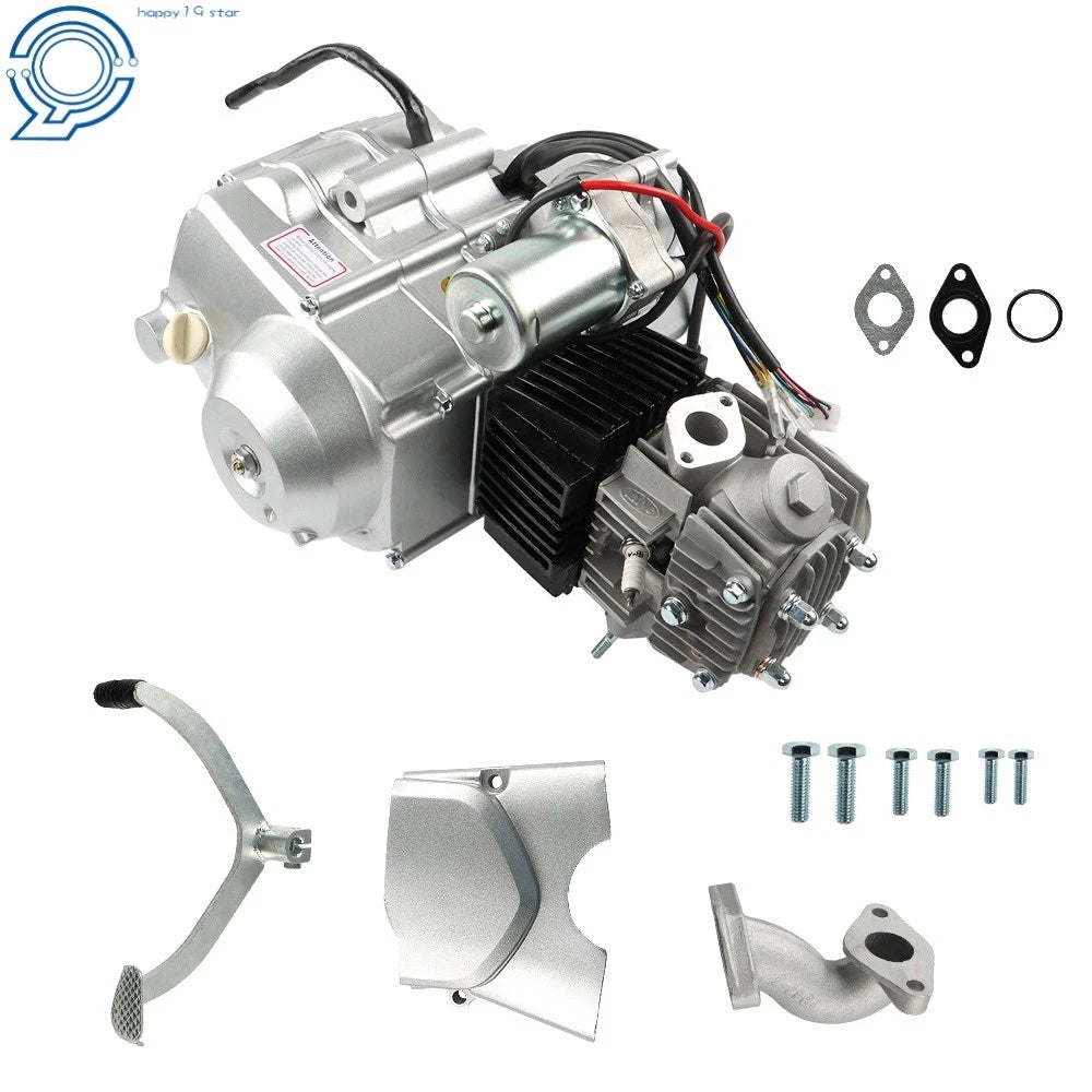 125cc Semi Auto Engine for Taotao Coolster SSR Go Kart ATV 
