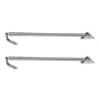 2 Pack Stainless Steel Spring Hatch Support Rods for Yacht (8 1/4 in)