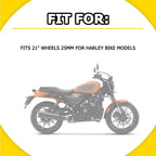 25mm ID Front Wheel Bearing Replacement Kit for Harley 21" Wheels (ABS)
