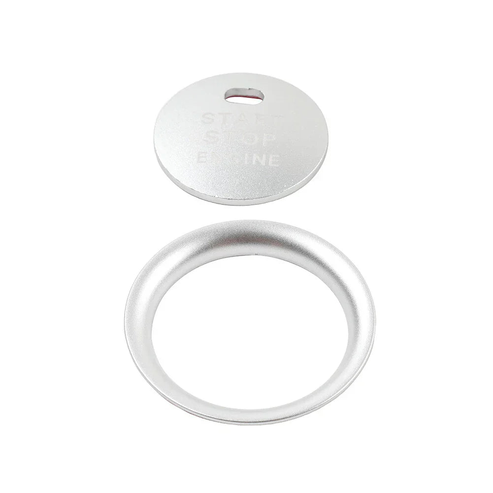 Silver Engine Start Push Button Cover Ring Trim for Mazda 3 6 CX-5 (2003-2023)