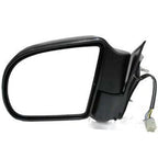 Replacement Heated Driver Power Door Mirror with Black Finish for Ford F150 (2015–2020)