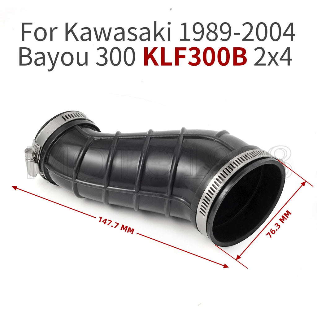 2X Air Box to Carburetor Intake Boot Duct for Kawasaki Bayou 300 (1989–2004)