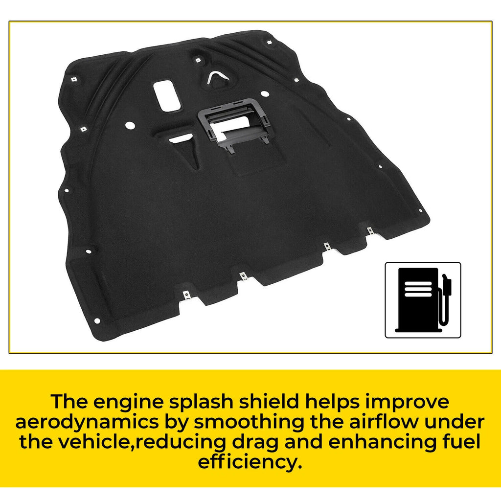 Front Lower Radiator Support Splash Shield for Ford Bronco Sport (2021–2023) LX6Z6775L