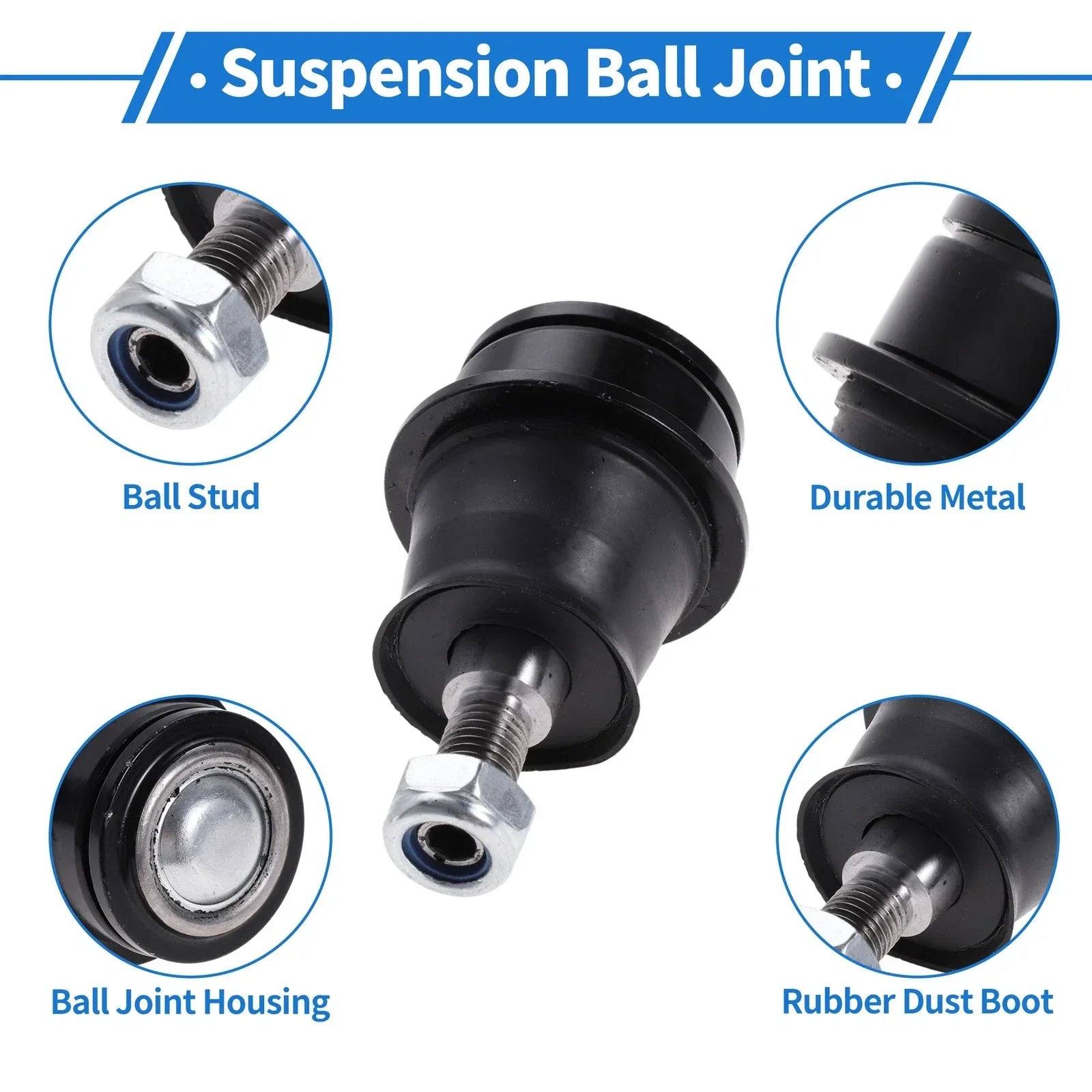 2 x Front Lower Ball Joints for Dodge Journey (2009-2020)