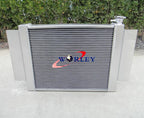 Aluminum Radiator + Fan for Mazda RX2 RX3 RX4 RX5 (1970-1980)