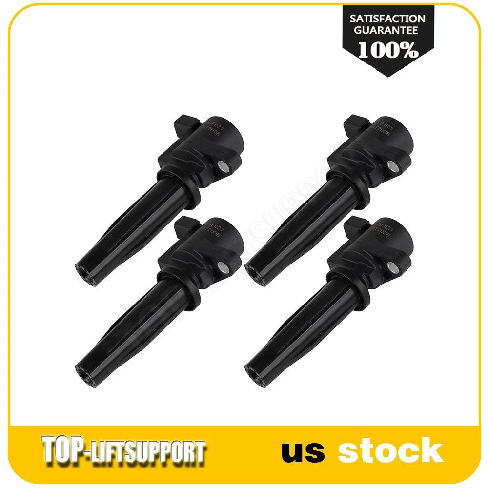 Set of 4 Ignition Coils for Lincoln MKZ (2013–2020)