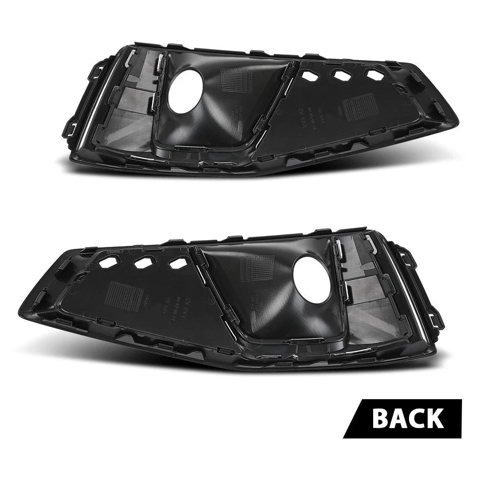 Front Bumper Grille Cover Set for Audi A4 S-Line (2019)