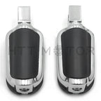 Slipstream Chrome Footpegs for Suzuki Boulevard M95, Marauder 1600 (2005–2009)