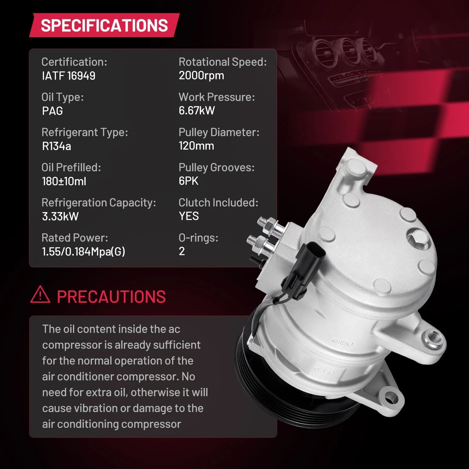 Window Motor for Nissan Frontier Xterra (1998–2004)