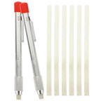 Portable Soapstone Pen with Refill Bracket for Extended Use