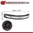 Left Mirror Turn Signal Light for KIA Niro (2017–2020) No. 87613G5000 Black Clear