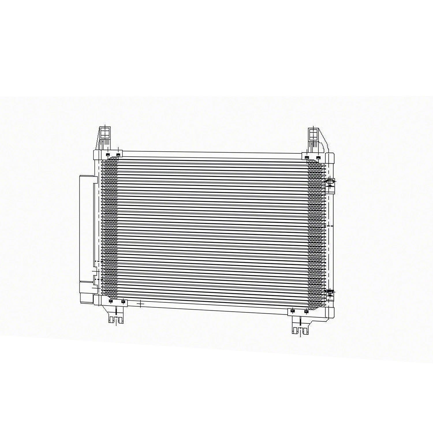 A/C Condenser Replacement w Receiver Drier for Ford F150 (2004–2008)