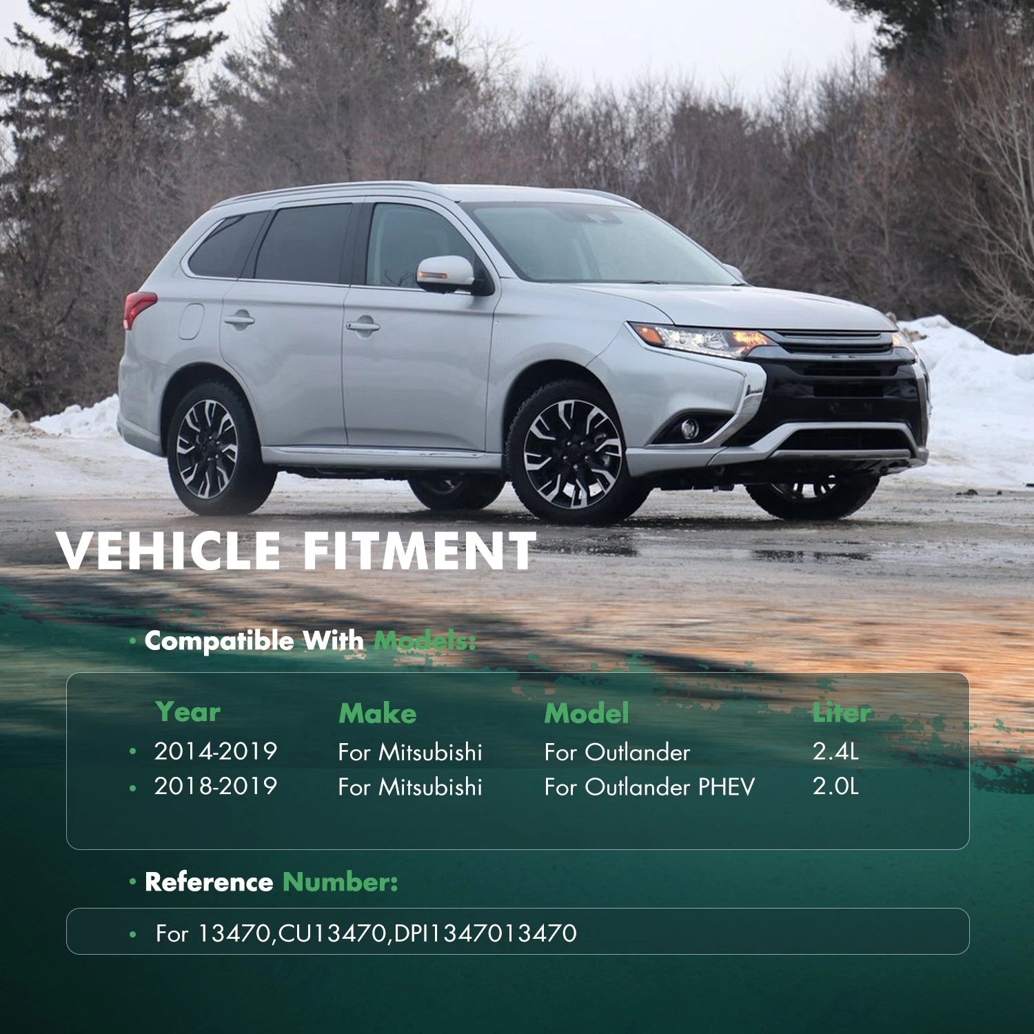 Radiator for Mitsubishi Outlander (2014–2019)