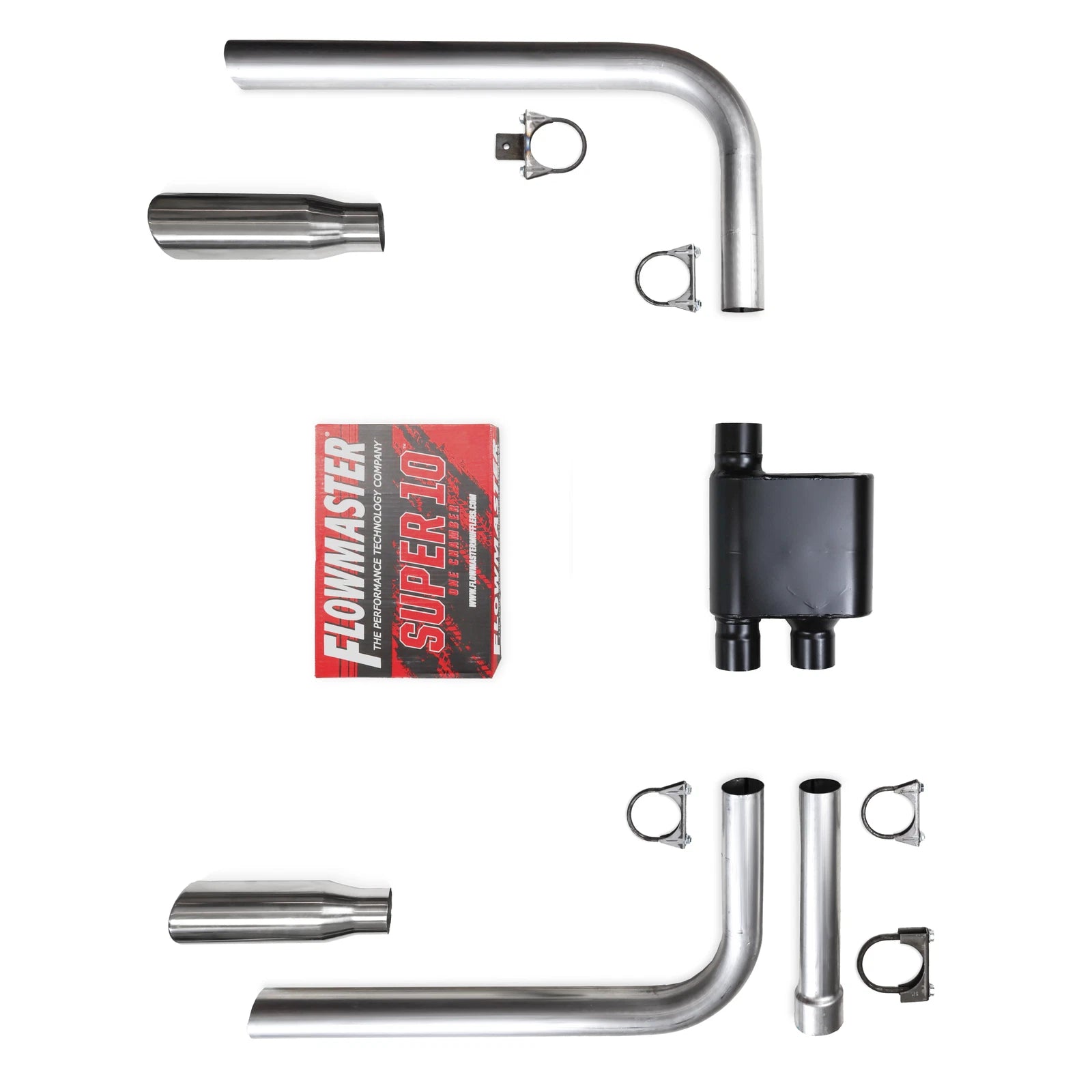 Exhaust System for 82-92 Camaro Firebird (1982–1992) w/ Flowmaster Super 10 Tips