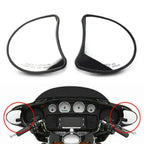 Fairing Mount Side Rear Mirrors for Harley Electra Glide FLHTK FLHT FLHTCU (96-13)