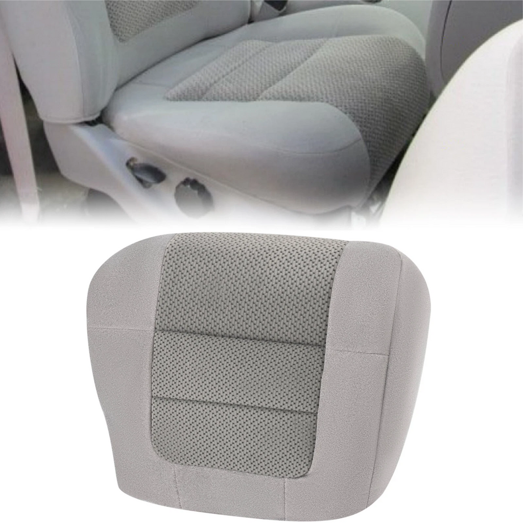 Driver Bottom Cloth Seat Cover for Ford F150 (2001–2003) Dark Graphite Gray