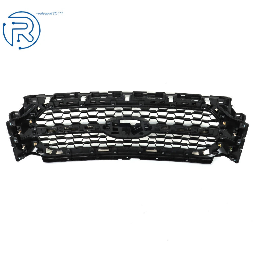 Front Upper Bumper Grille Assembly Chrome for F-150 (2021-2023)