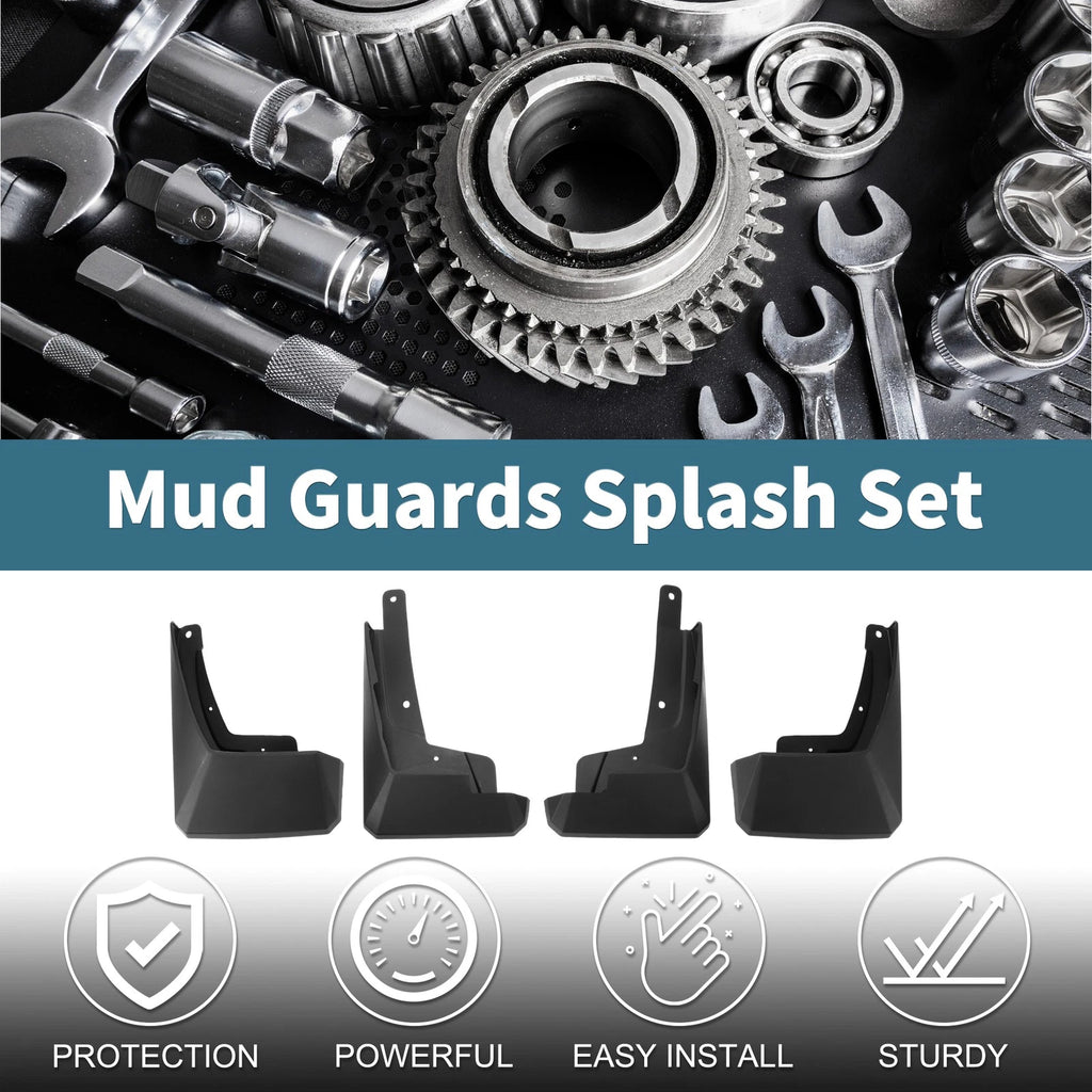 Set of 2 Mud Flaps Splash Guards for Toyota RUSH (2018–2022)