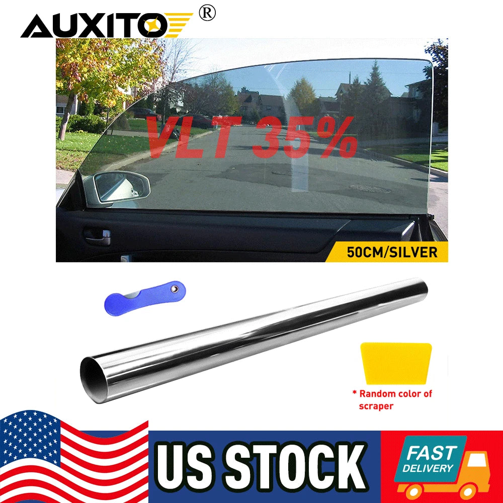 Window Tint Film Roll 20" x 10ft for Car Home Glass (Uncut)