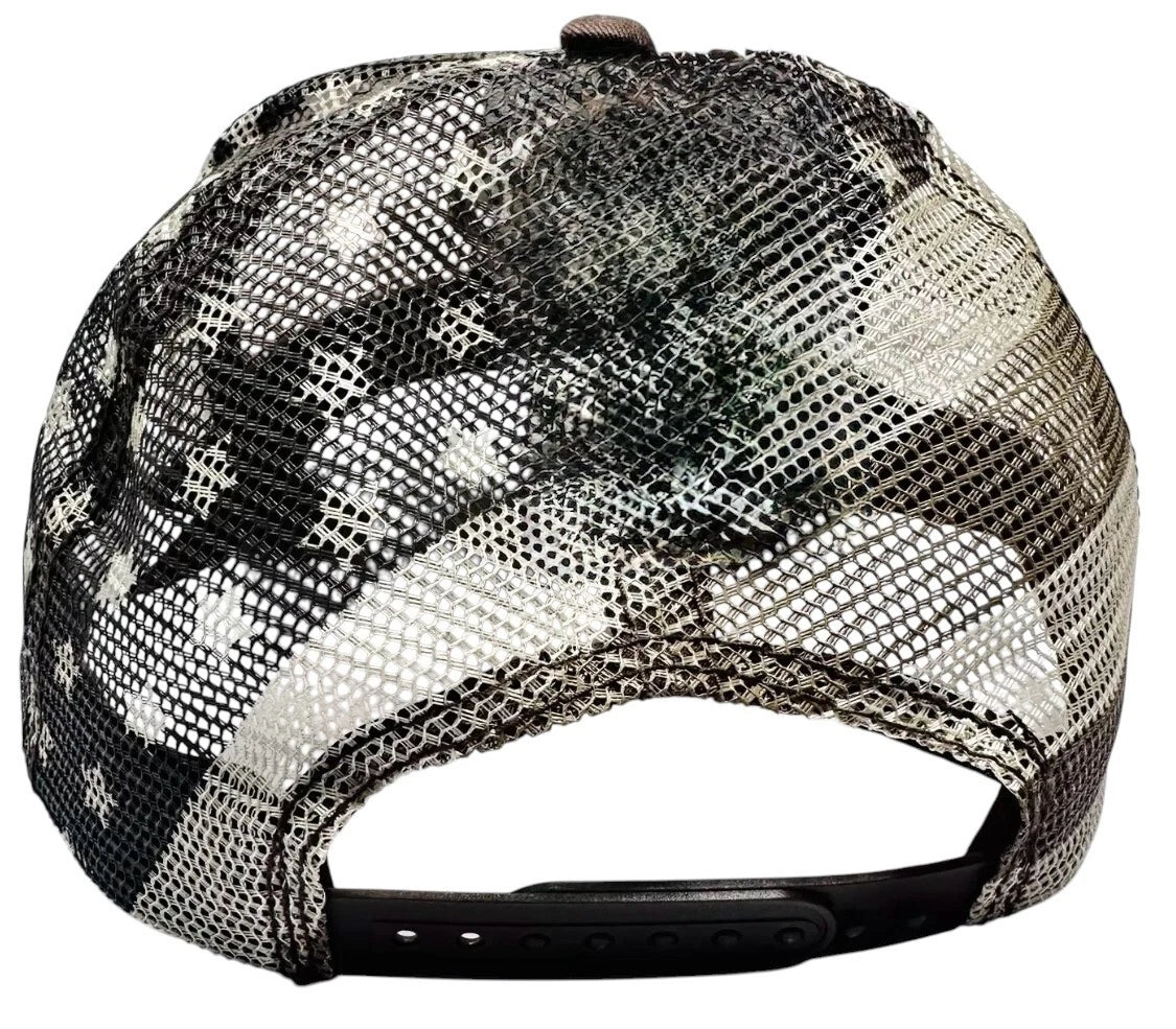 Camo Flag Trucker Hat for Kenworth Trucks (Realtree Original)