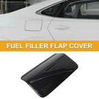Fuel Tank Door Cap for Mitsubishi L200 (2024–2025) Carbon Fiber Black