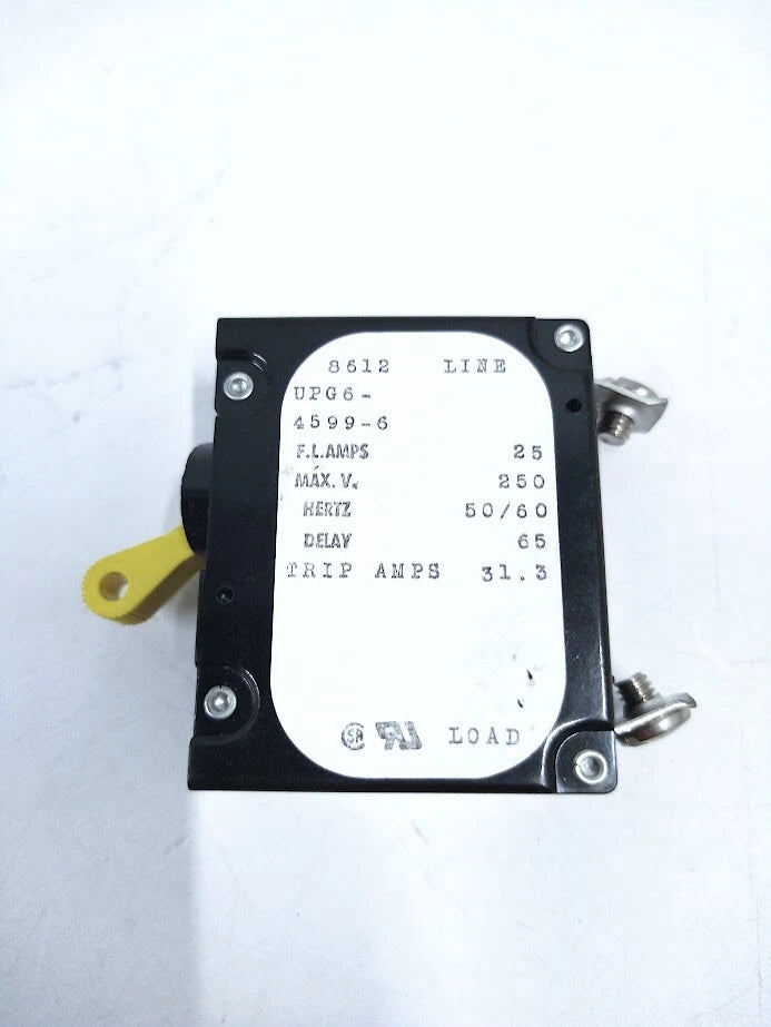 Circuit Breaker Switch 25 Amp for Airpax UPG6-4599-6