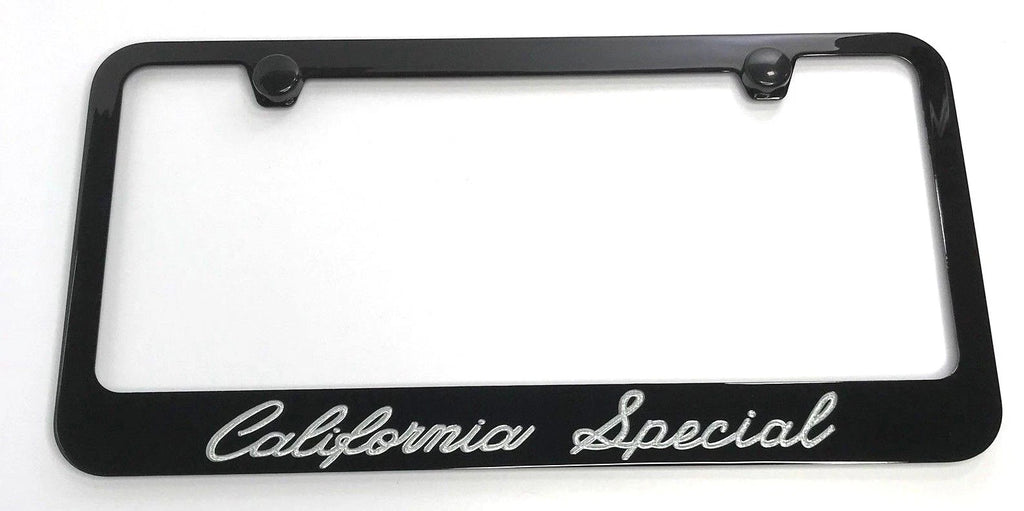 License Plate Frame Holder for Black Ford Mustang California Special (2005–2014)
