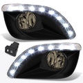 Smoked Lens Fog Lights with LED DRL for Toyota Camry (2010–2011)