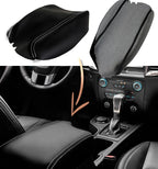 Console Lid Armrest Cover for Ford Ranger (2019–2020) Gray Stitch