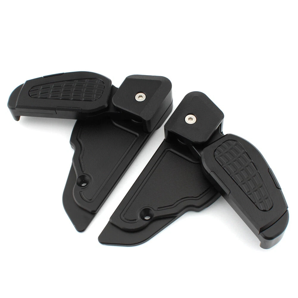 Foldable Rear Footrests Extension Pedal for Vespa Primavera Sprint 125 150 (2017–2022)