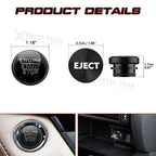 Engine Start + Cigarette Lighter Eject Button Trim for Lexus IS200t (2016-2017)