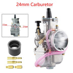24mm Carburetor for PWK24 50-125cc Keihin KOSO OKO (Dirt Pit Bike, ATV, Go Kart)