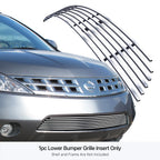 Stainless Silver Billet Grille Insert for Nissan Murano (2003-2008)