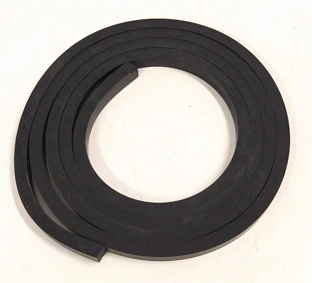 Neoprene Rubber Tape 3/4'' x 1/2'' 10ft for Automotive Use