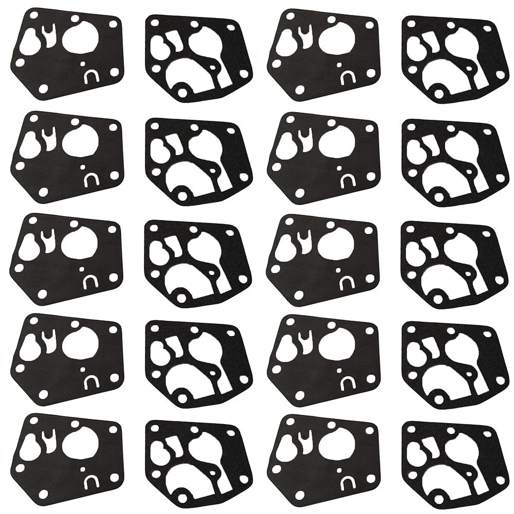 10 Pack Carb Diaphragm Gasket Kit for Briggs and Stratton (495770, 795083)