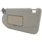 Left Gray Sun Visor with Lamp for Infiniti JX35 QX60 Pathfinder (2013-2017)