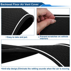 16 Pcs Non-Slip Mat for BMW X3 (2018–2019) PVC White
