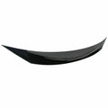 Gloss Black Front Hood Bumper Upper Trim for Honda Civic Si (2016–2021)