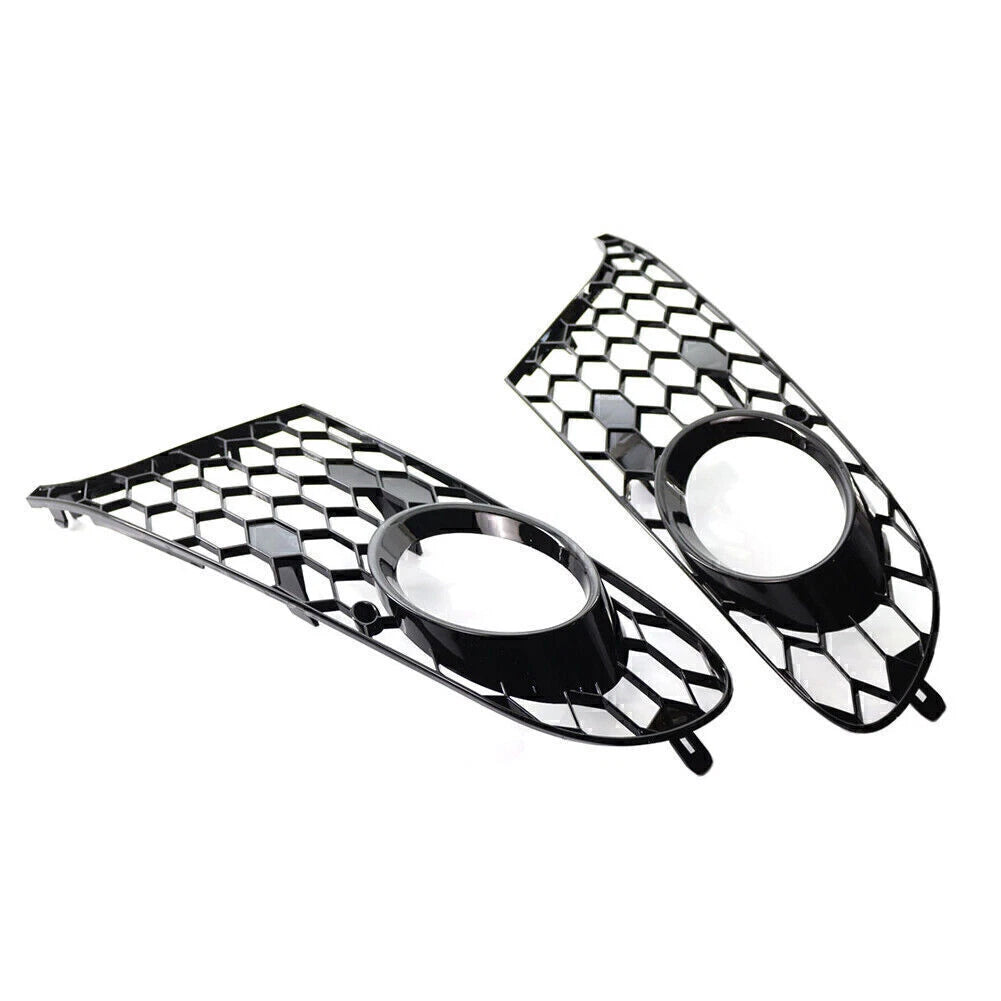 Honeycomb Front Lower Bumper Mesh Fog Light Grille for VW Golf 6 Mk6 Jetta (2009–2014)