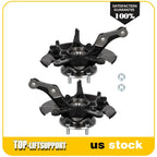 2X Front Steering Knuckle Wheel Bearing Hub for Honda Civic (2012)