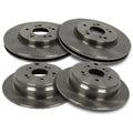 Set of 4 Brake Rotors for Honda CR-V (2012–2016)