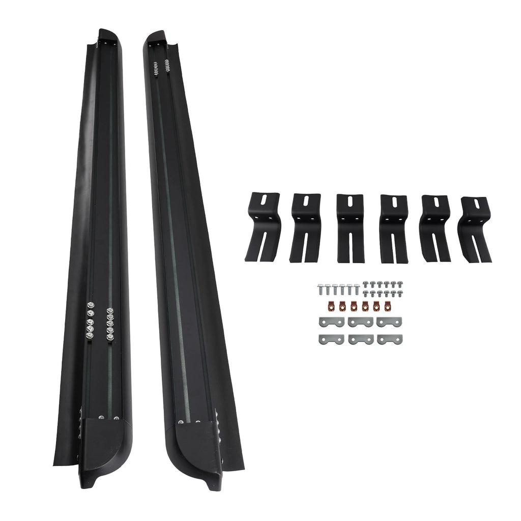 Anti-Slip Running Board for Ford Explorer (2020–2026) Black Silver Side Step