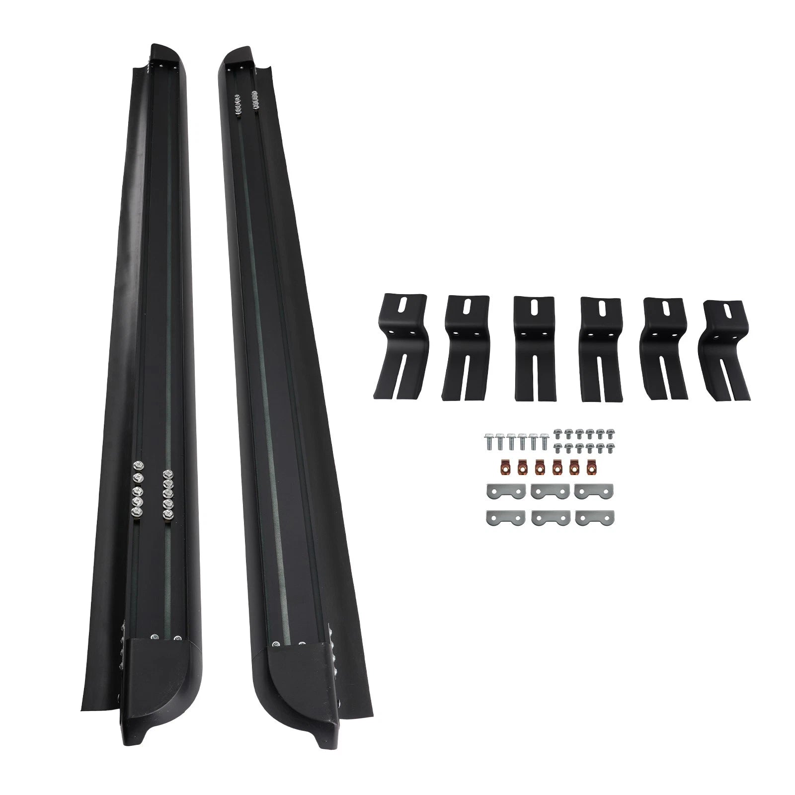 Anti-Slip Running Board for Ford Explorer (2020–2026) Black Silver Side Step