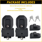 Locking Hood Latch for Jeep Wrangler JL JLU (2018–2023)