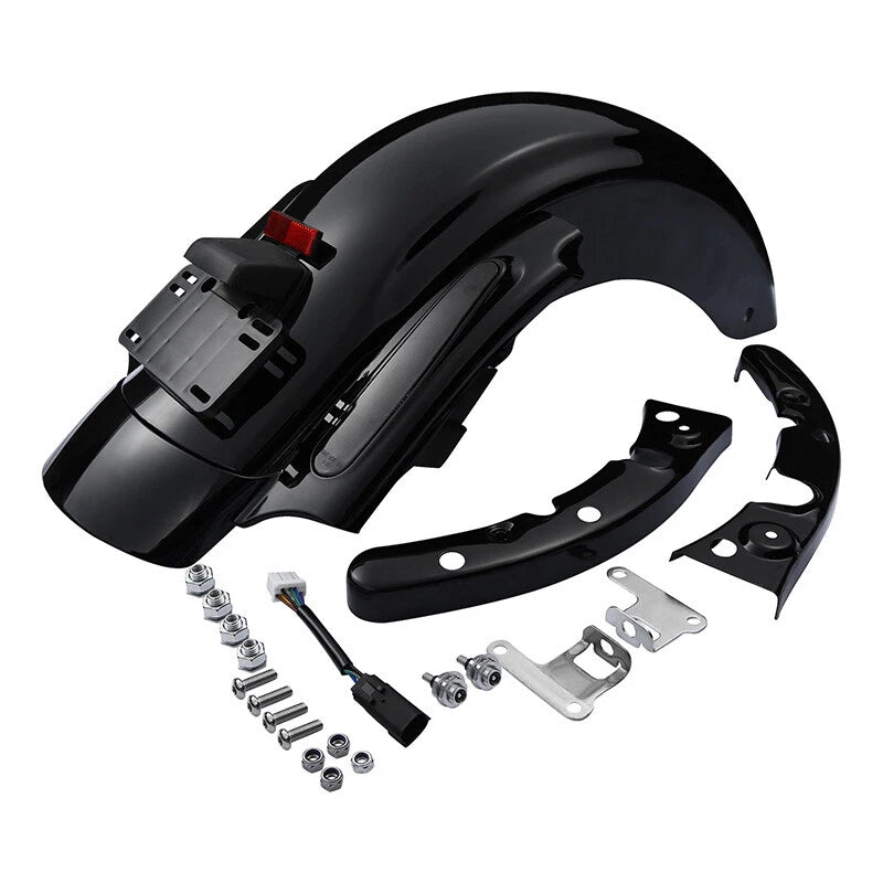 5" Extended Hard Saddlebags with LED for Harley Electra Glide (2009–2013)