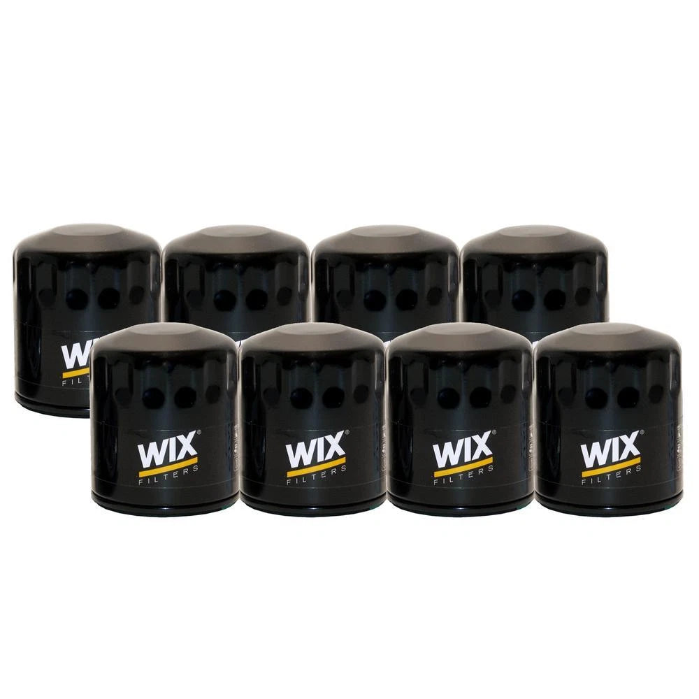 Set of 8 Wix Engine Motor Oil Filters 51040 for Cadillac GMC Jeep Pontiac Saab