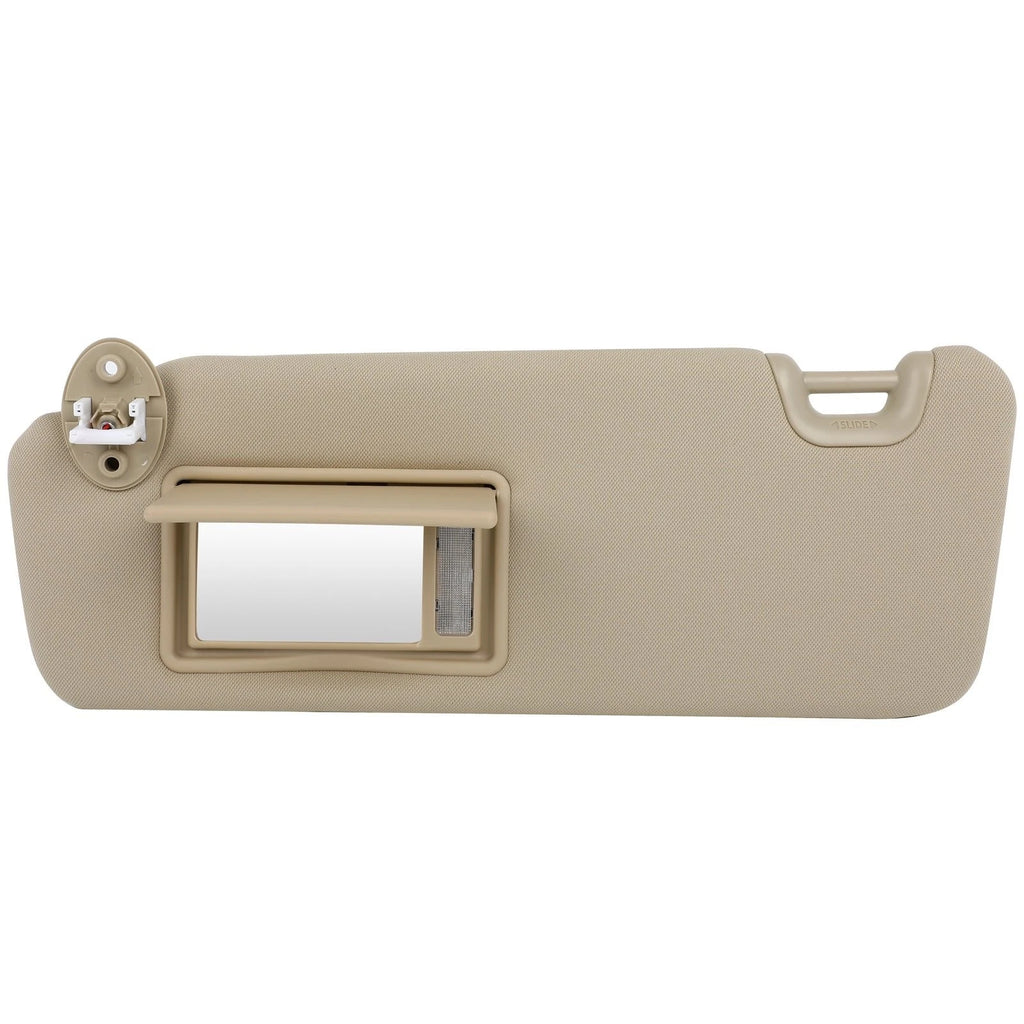 Left Driver Side Sun Visor for Toyota Highlander (2014–2019) Beige