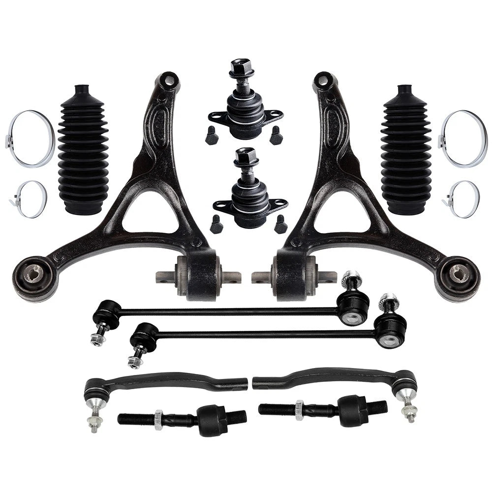 Set of 12 Front Tie Rod Sway Bar Control Arms for Volvo XC90 (2003–2014)