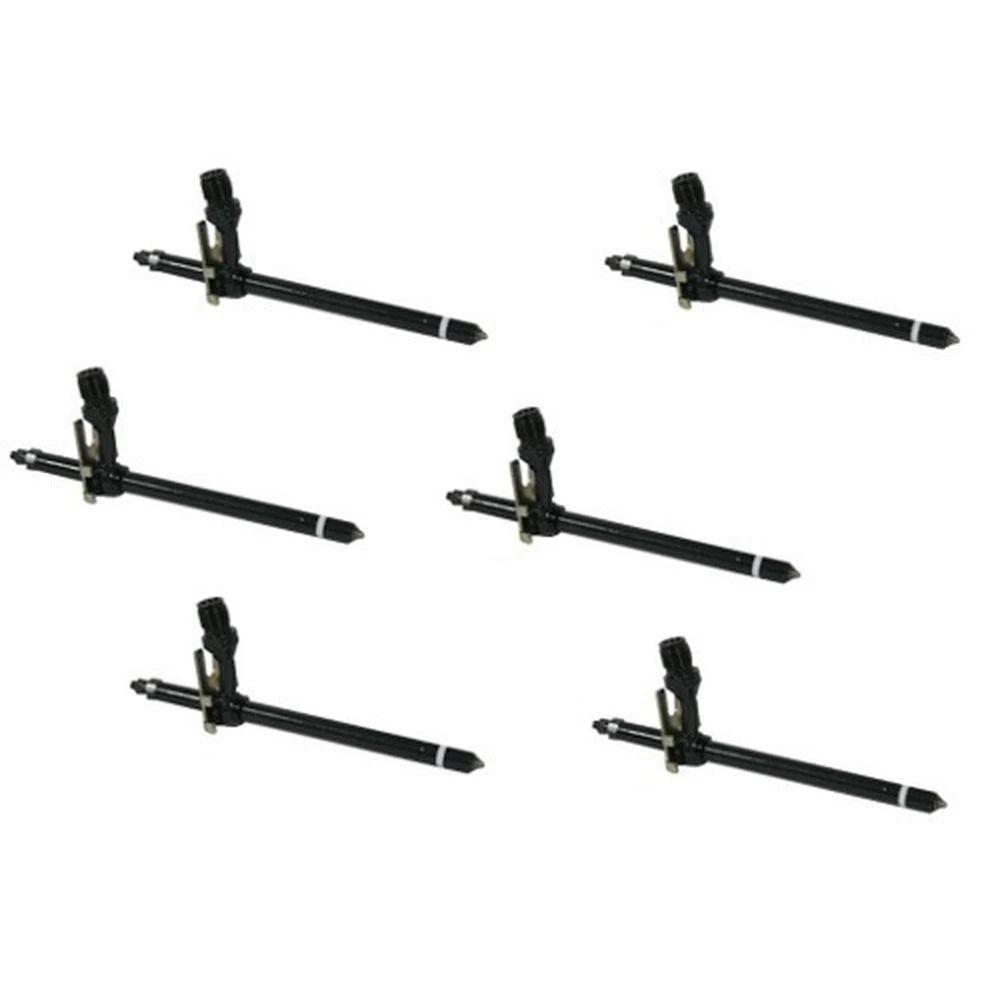 6X Fuel Injector for Case Crawler 1450B 1450 1150B 1150C (A138322 A58694)